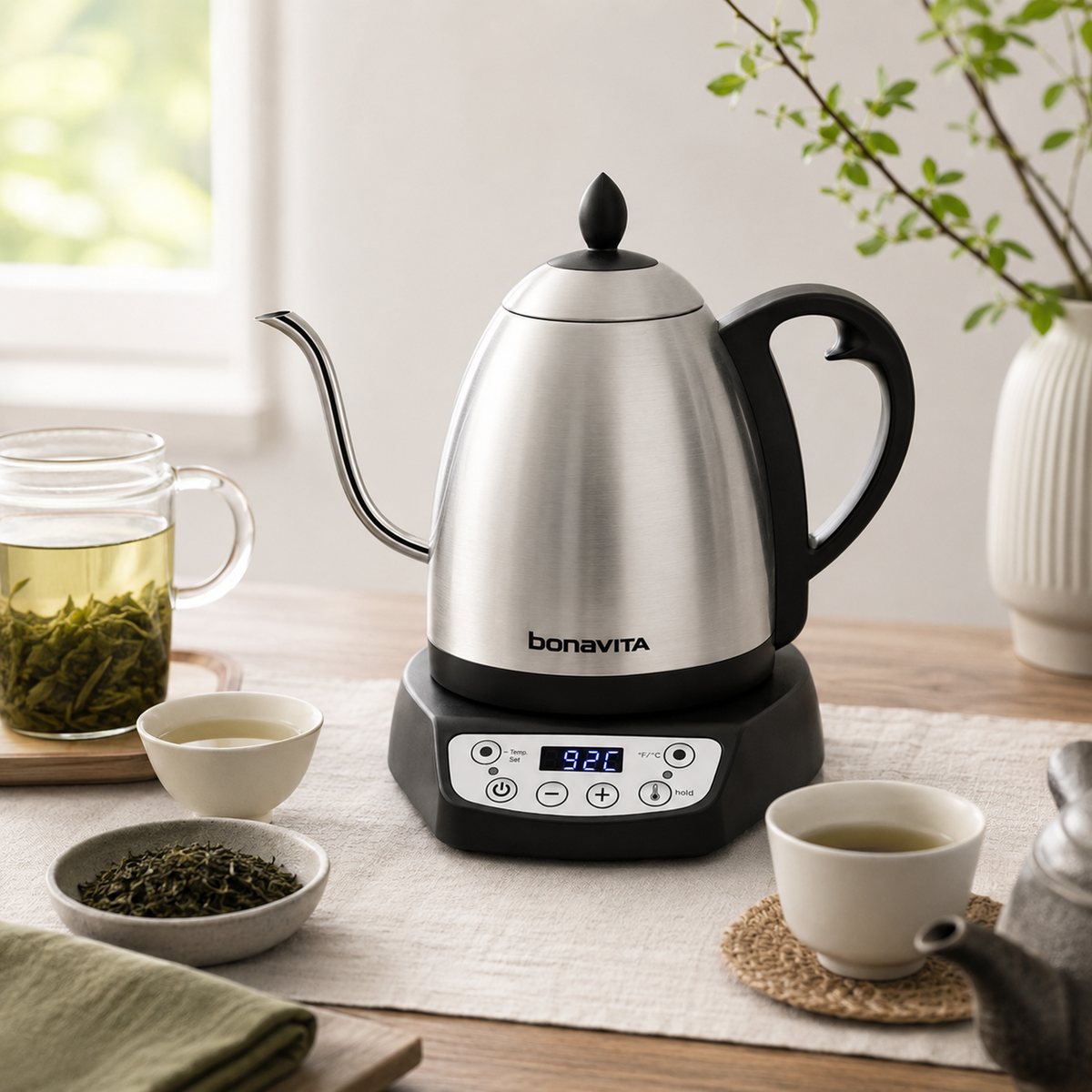 Bonavita Classic 1.0 liter gooseneck precision temperature electric kettle